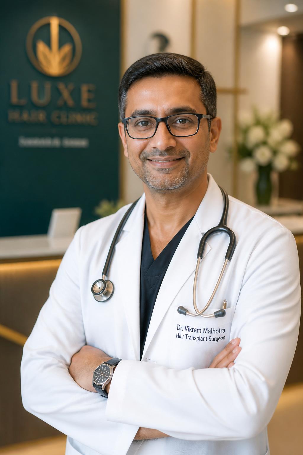 Dr. Burhan Ashraf — Lead surgeon